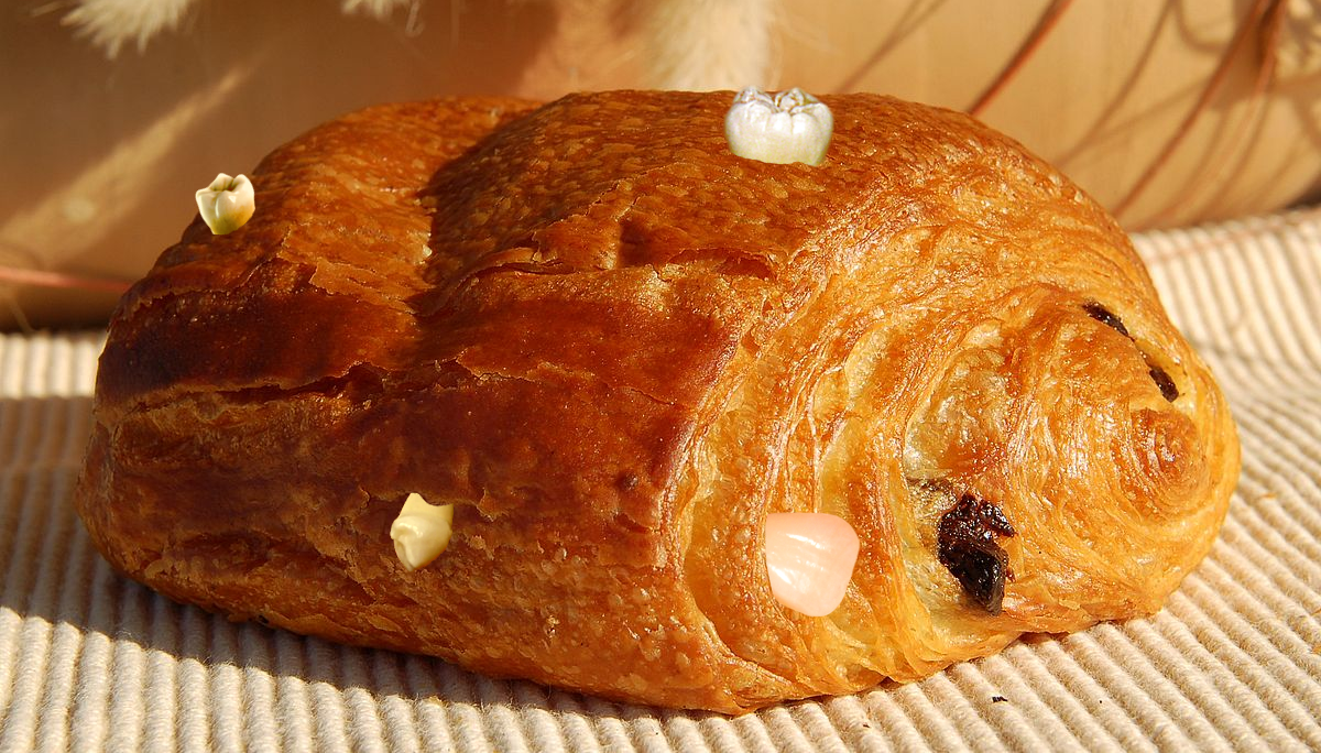 De la farine accidentellement retrouvée dans une baguette Marie Blachère